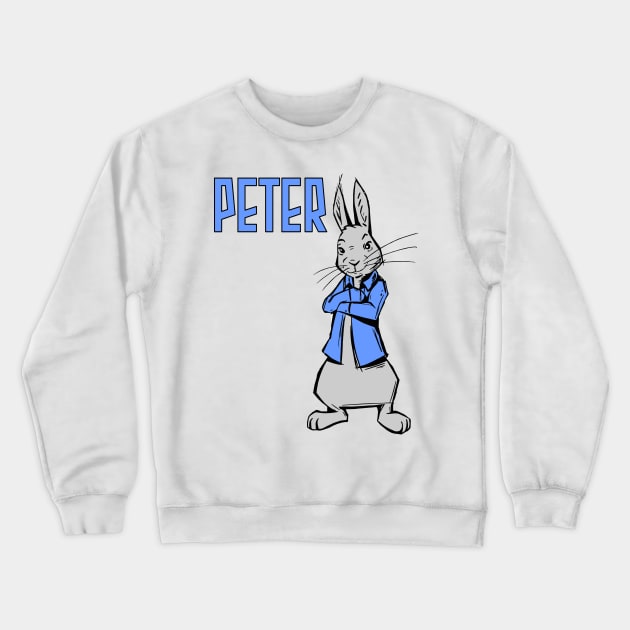 Peter Rabbit Crewneck Sweatshirt by ZionFashion